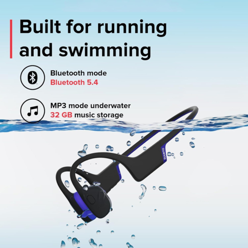 SUUNTO(スント) SUUNTO AQUA LIGHT Tidal Black 骨伝導イヤホン IP68 SS051124000_5