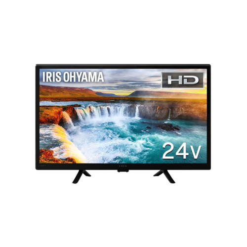 【設置＋リサイクル】アイリスオーヤマ(Iris Ohyama) LT-24WSX-F1 24V型 HD スマート液晶テレビ 地上デジタル×2/BS・CSデジタル×2