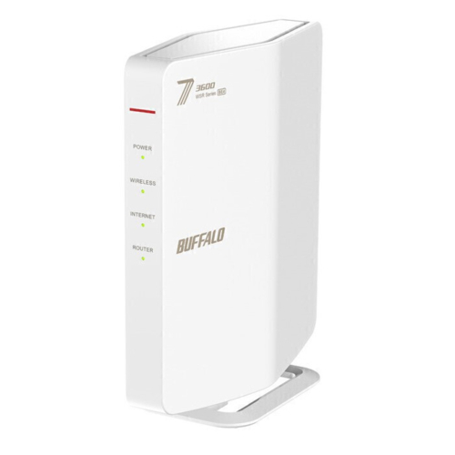 バッファロー(BUFFALO) WSR3600BE4P-WH ホワイト Wi-Fi 7 be 2882+