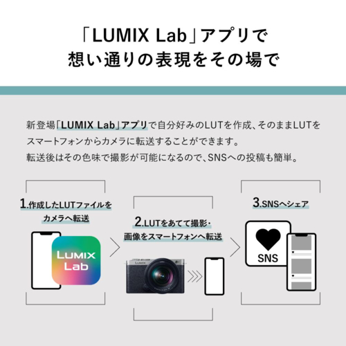 【長期5年保証付】パナソニック(Panasonic) LUMIX S9 DC-S9W-D キャメルオレンジ デジタル一眼カメラ ダブルレンズキット_4