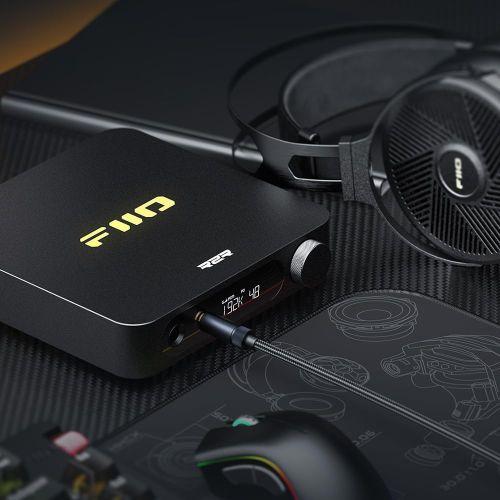 【長期保証付】FiiO(フィーオ) FIO-K11R-B ブラック USB DAC内蔵ヘッドホンアンプ 24bit R2R DAC採用 ハイレゾ対応_2
