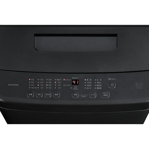 アイリスオーヤマ(Iris Ohyama) IAW-T606-B ブラック 全自動洗濯機 6.0kg_3
