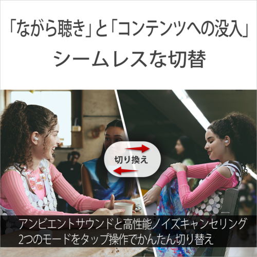 【長期保証付】ソニー(SONY) WF-LS910N-P ピンク LinkBuds Fit 完全ワイヤレスイヤホン Bluetooth5.3_6