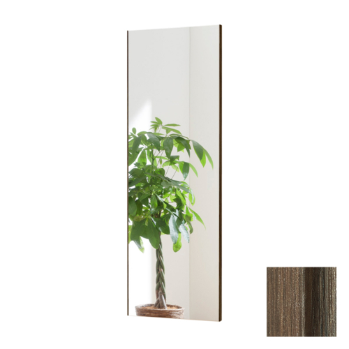 リフェクス 軽くて割れないミラー 鏡 吊式姿見 オーク REFEX 【代引不可/北海道・沖縄・離島配送不可】