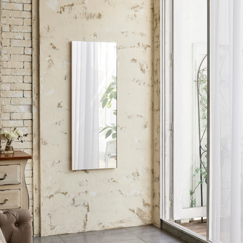 リフェクス 軽くて割れないミラー 鏡 吊式姿見 シャンパンゴールド