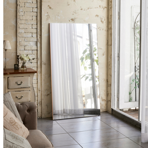 リフェクス 軽くて割れないミラー 鏡 ロング姿見 メープル REFEX 【代