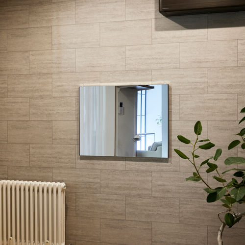 リフェクス 軽くて割れないミラー 鏡 リフェクス バリエ ピクチャー ダークブラウン REFEX 【代引不可/北海道・沖縄・離島配送不可】