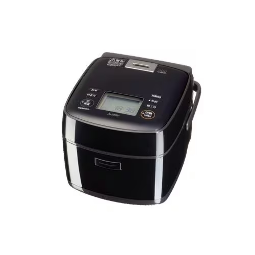 三菱(MITSUBISHI) NJ-SE06H-B 黒曜 IＨジャー炊飯器 炭炊釜 3.5合 備長炭 炭炊釜