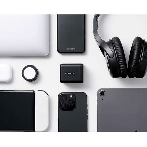 エレコム(ELECOM) ACDC-PD113100-BK ブラック 充電器 PD 100W USB-C ×3 GaN II採用 MacBook スマホ・タブレット対応_14