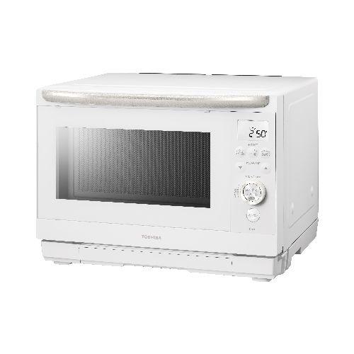 TOSHIBA (東芝) 電子レンジ 26L ER-YD70 ホワイト 東芝 角皿式スチームオーブンレンジ 26L ノンフライ調理 ER-YD70