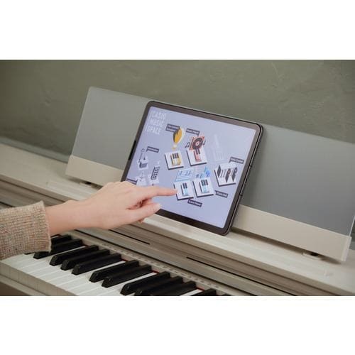 【標準尺度取りつける必要経費込】【長期間5年言いはなつ付】CASIO(カシオ) AP-S200GB グレーベージュウッド調 CELVIANO Slim Line 陰電子洋琴 88鍵盤楽器