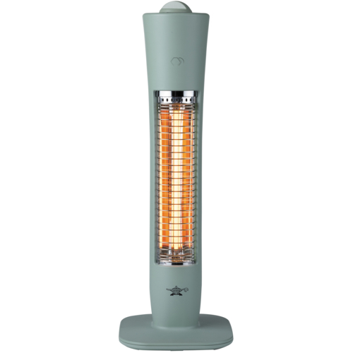 アラジン AEH-G409N-G グリーン 遠赤グラファイトヒーター 2段階切替 軽量ボディ 転倒OFFスイッチ