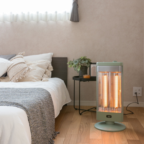 アラジン AEH-G1000A-G グリーン グラファイトヒーター 4段階切替