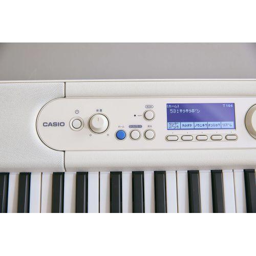 長期保証付】CASIO(カシオ) LK-540WE ホワイト Casiotone 光