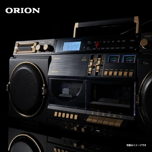 長期保証付】ORION SCR-B9 ブラック Bluetooth搭載CDステレオラジオ