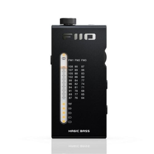 FiiO(フィーオ) FIO-RR11-B 黒いこと 携帯型FMラジオ受信機 64〜108MHz 厚さ13粍 超薄型 広広としたFM相応う MAGIC BASS役立つこと積み上げる
