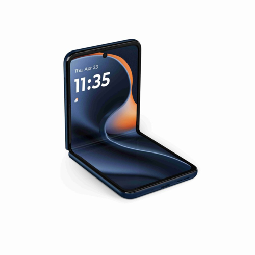 モトローラ(MOTOROLA) motorola razr 60 6.9+3.6型 12GB/512GB ジブラルタルシーネイビー SIMフリースマートフォン PB8E0000JP フリップ 折りたたみ式_6