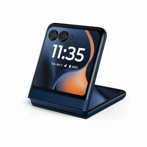 モトローラ(MOTOROLA) motorola razr 60 6.9+3.6型 12GB/512GB ジブラルタルシーネイビー SIMフリースマートフォン PB8E0000JP フリップ 折りたたみ式_7