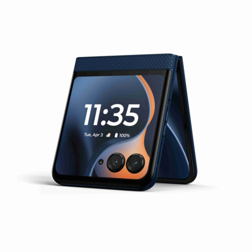 モトローラ(MOTOROLA) motorola razr 60 6.9+3.6型 12GB/512GB ジブラルタルシーネイビー SIMフリースマートフォン PB8E0000JP フリップ 折りたたみ式_8