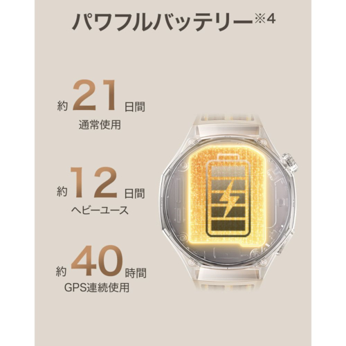 HUAWEI(ファーウェイ) HUAWEI WATCH GT6 PRO BR ブラウン 46mm スマートウォッチ ATM-B29-BN 1.47inchAMOLED 64GB 最大21日間駆動 GPS_3