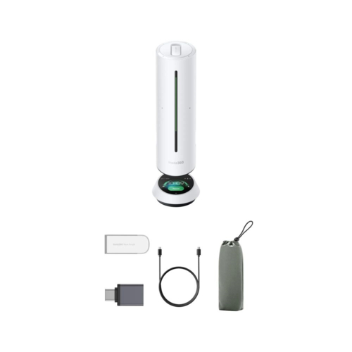 Insta360 Insta360 Wave アークティックホワイト AIスピーカーフォン 全方位 CINSABCA-WAVE01 AI文字起こし・要約・99言語対応_11