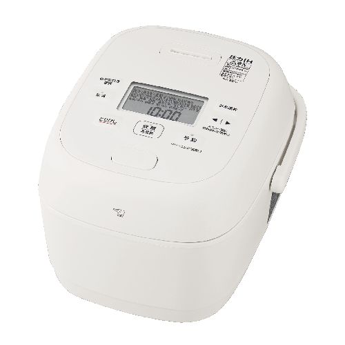 【長期保証付】象印(ZOJIRUSHI) NW-BB10-WA ホワイト 圧力IH炊飯ジャー 5.5合炊き