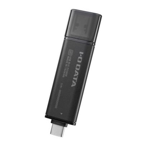 IODATA(アイ・オー・データ) SSPQ-USC1 USB 10Gbps（USB 3.2 Gen2）USB-A＆USB-C対応 スティックSSD 1TB キャップ付き_1