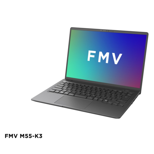 【長期保証付】富士通(FUJITSU) FMV Note M FMVM55K3BA 14.0型 Win11Home Ryzen5 メモリ16GB SSD256GB Office オプション付 ブライトブラック M55-K3
