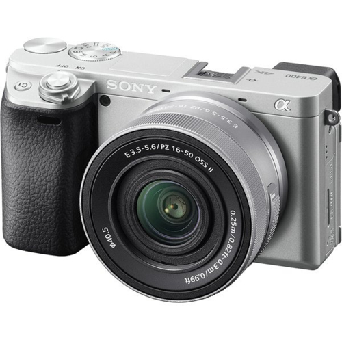 ソニー(SONY) α6400 ILCE-6400KS シルバー パワーズームレンズキット ミラーレス一眼デジタルカメラ