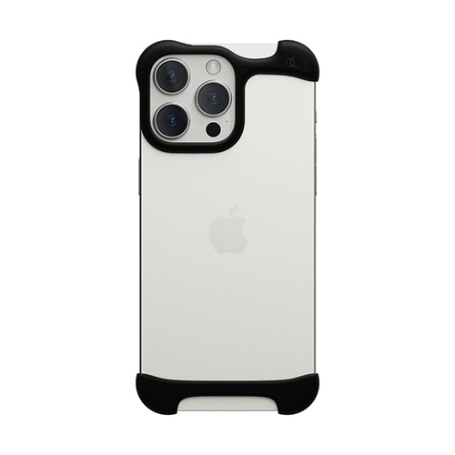 ロアインターナショナル(roainternational) AC27041I16PR マットブラック iPhone 16 Pro用 バンパーケース Arc Pulse アルミ 9,995円