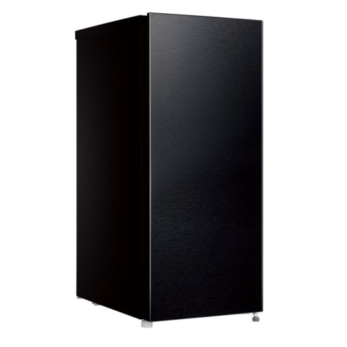アクア(AQUA) AQF-SFA8R-K シャインブラック SLIM FREEZER ファン式冷凍庫 76L 右開き 幅400mm_8