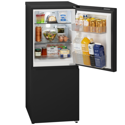 【長期保証付】パナソニック(Panasonic) NR-B16C3-K マットブラック 2ドア パーソナル冷蔵庫 156L 右開き 幅497mm_13