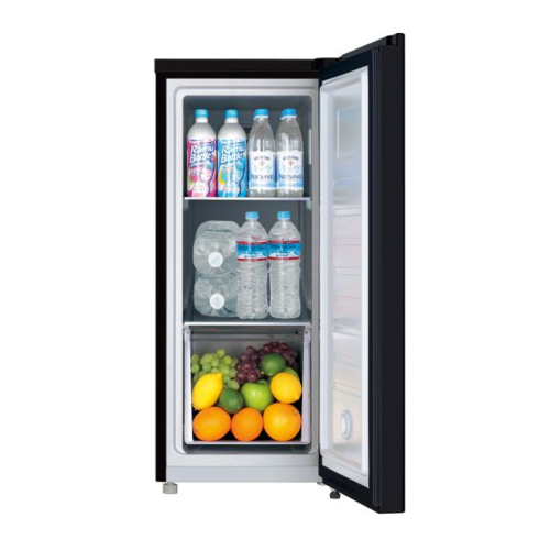 長期保証付】アクア(AQUA) AQF-SFA8R-K シャインブラック SLIM FREEZER