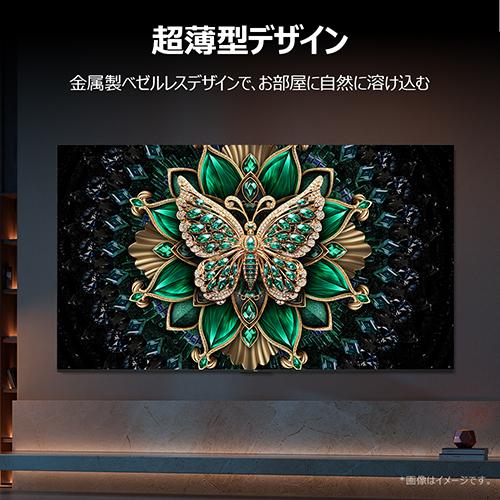 【長期保証付】TCL(ティーシーエル) 55C65K 55V型 量子ドット4K MiniLED液晶テレビ C6Kシリーズ GoogleTV ONKYO 2.1 Hi-Fi システム_12