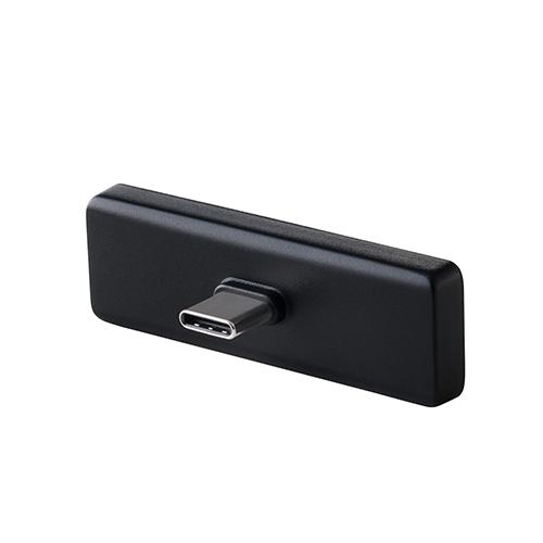 エレコム(ELECOM) ESD-EPC1000GGY グレー 外付け SSD 1TB 超小型 直挿し USB 3.2 Gen2x2 20Gbps 最大2000MB/s ProRes保存 高速データ転送