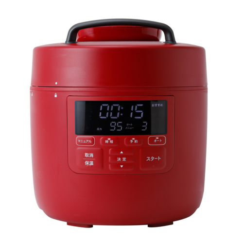 シロカ(siroca) Siroca 電気圧力鍋 おうちシェフ PRO SP-2DS271-R レッド