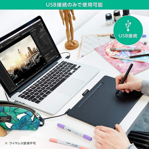 ワコム(WACOM) CTL-4100/K2 Intuos Small ベーシック ペンタブレット_2