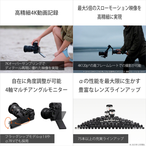 長期保証付】ソニー(SONY) α7V ボディ デジタル一眼カメラ ILCE-7M5の