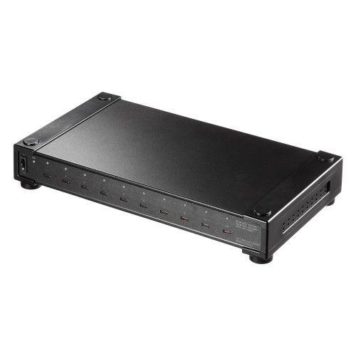 サンワサプライ ACA-PD96 USB PD対応AC充電器 10ポート・合計350W