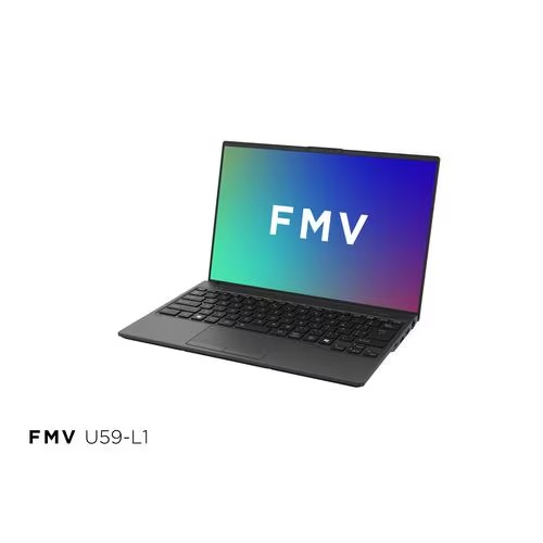 富士通(FUJITSU) FMV Note U FMVU59L1BA 14.0型 Win11Home Core Ultra5 メモリ16GB SSD512GB Officeオプション付 ノートパソコン ピクトブラック U59-L1