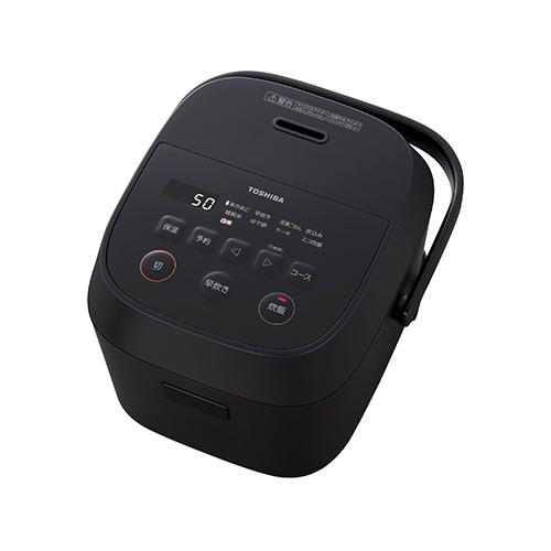 【長期保証付】東芝(TOSHIBA) RC-5AMX-K ブラック マイコン炊飯器 3合炊き