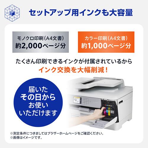 【長期保証付】ブラザー(brother) MFC-J7510CDW ホワイト A3インクジェット複合機