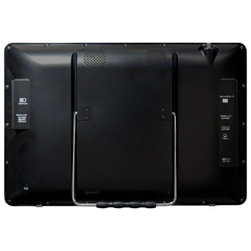 【長期保証付】ダイヤモンドヘッド OT-WPT14AK 14インチ防水ポータブル液晶テレビ IPX7_7