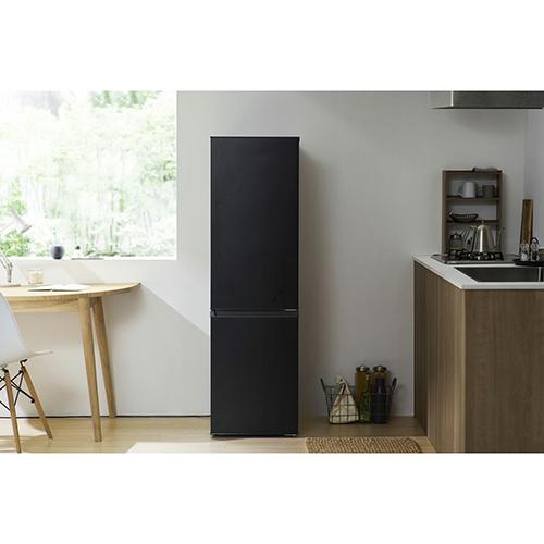 【設置＋長期保証】アイリスオーヤマ(Iris Ohyama) IRSD-17A-BH ナチュラルブラック 冷凍冷蔵庫 170L_3
