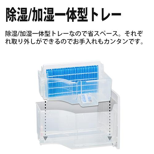 シャープ(SHARP) KIUD50 W 除加湿空気清浄機_9