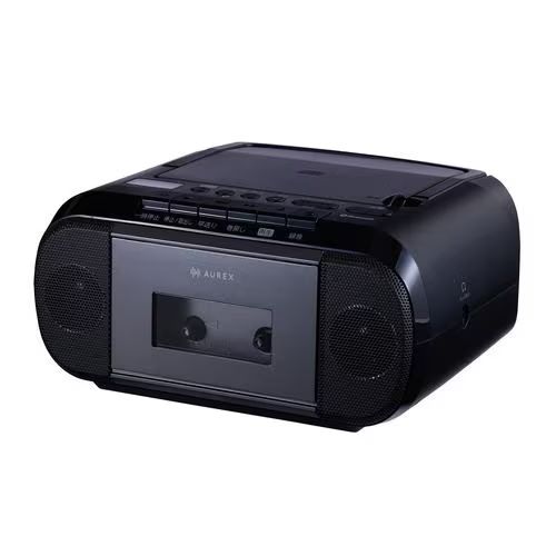 東芝(TOSHIBA) AX-KCR80-K 黒いこと CDラジカセ CDラジオカセットレコーダー 密閉型高磁気力金棒引き積み上げる Bluetooth受付役立つこと AM/FM広広としたFM相応う