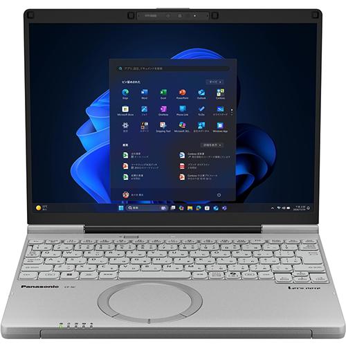 【長期保証付】パナソニック(Panasonic) Lets note CF-SC7ADMCR 12.4型  Win11Pro Core Ultra5 メモリ16GB SSD512GB Officeオプション付 カームグレイ ノートパソコン