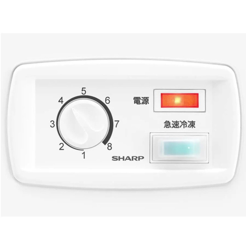 シャープ(SHARP) FC-H20P-W ホワイト系 冷凍ストッカー 直冷式 202L 幅926mm_3