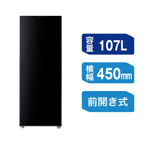 【設置＋リサイクル】ハイアール(Haier) JF-UFS11B-K ブラック 1ドア冷凍庫 右開き 107L 幅450mm_14