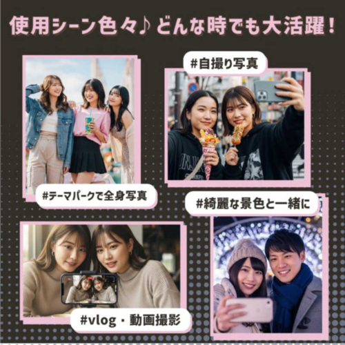 KEIYO(ケイヨー) AN-S151T-BK ブラック スマホ用自撮りモニター Camee Neo キャミーネオ 音声出力・直接タッチ対応版_7